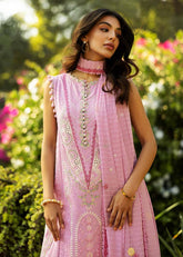 Sadaf Fawad Lawn '25 | French Hearts-7B | 3PC Embroidered Lawn Suit